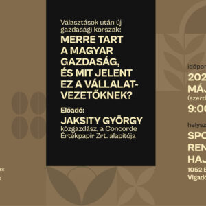 Café Talks - 2026. május 6.